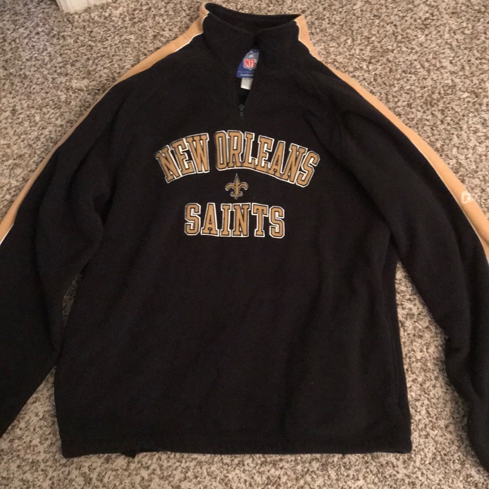 NFL New Orleans Saints fleece pullover